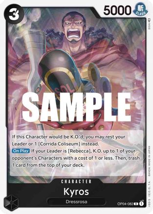 Kyros (OP04-082) Foil