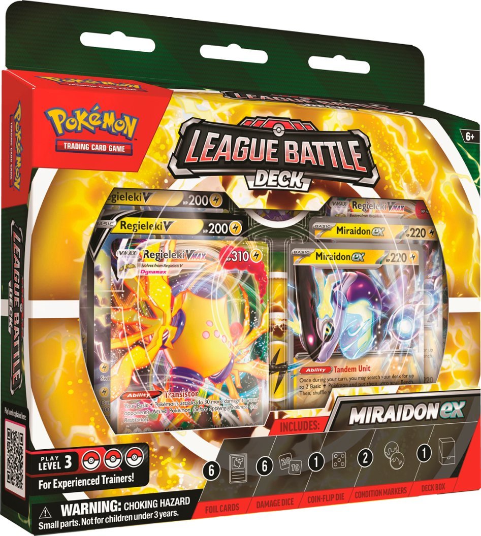 Pokémon TCG: Miraidon ex League Battle Deck