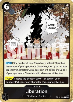 Liberation (OP10-098) Foil