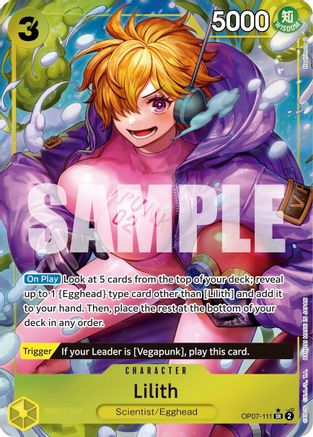 Lilith (Parallel) (OP07-111) Foil