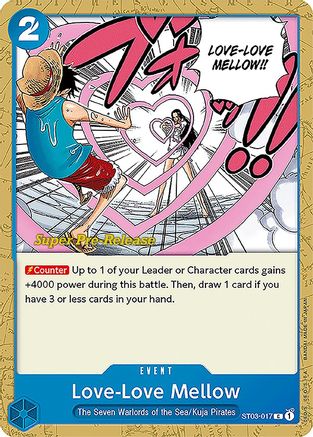 Love-Love Mellow (ST03-017) Super Pre-Release Cards