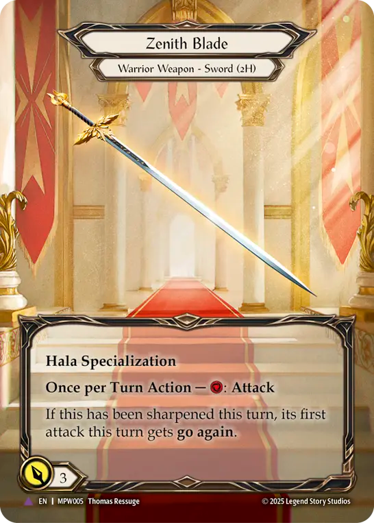 Zenith Blade (Marvel) (MPW005) - Mastery Pack Warrior