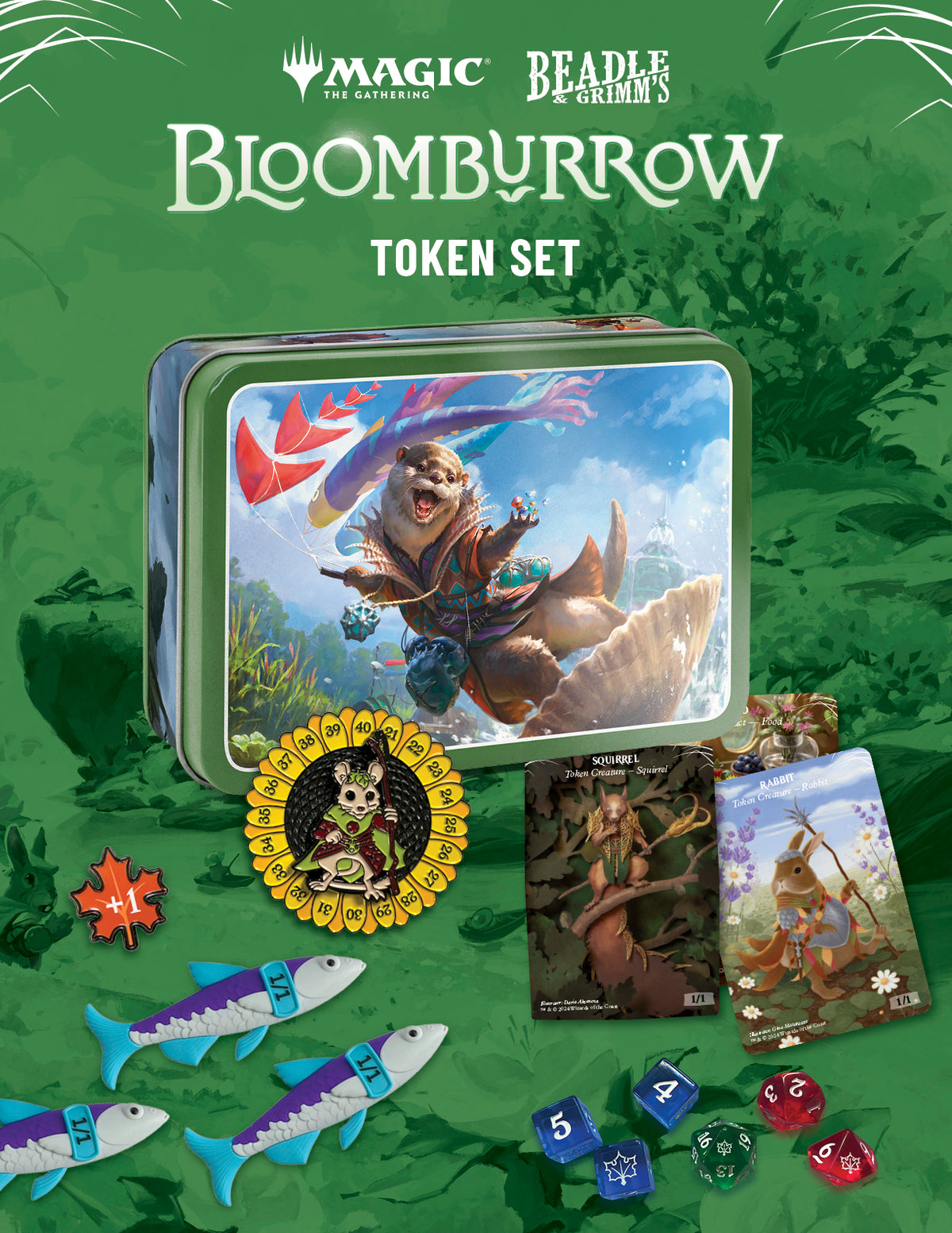 Bloomburrow Token Set | Silver Goblin