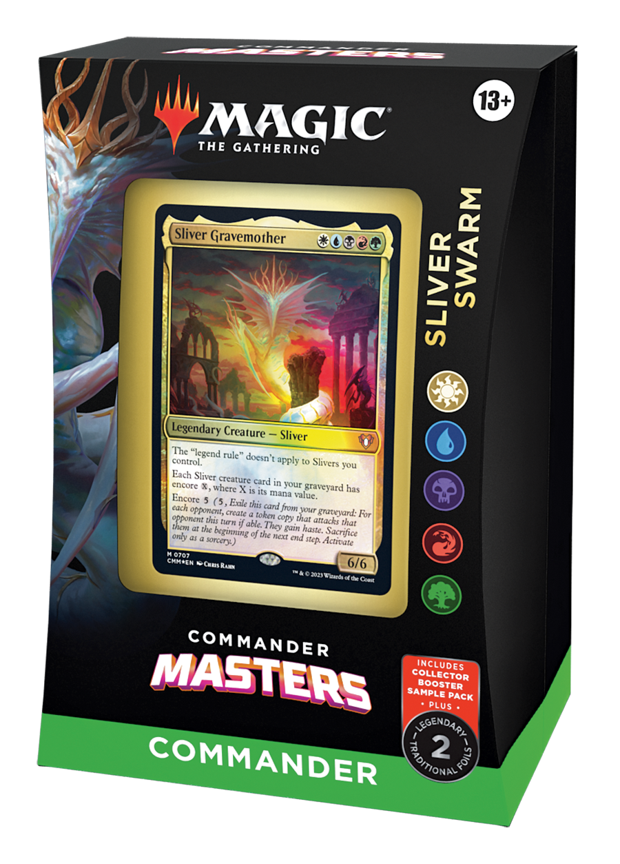 Commander Masters Commander - Sliver Swarm | Silver Goblin