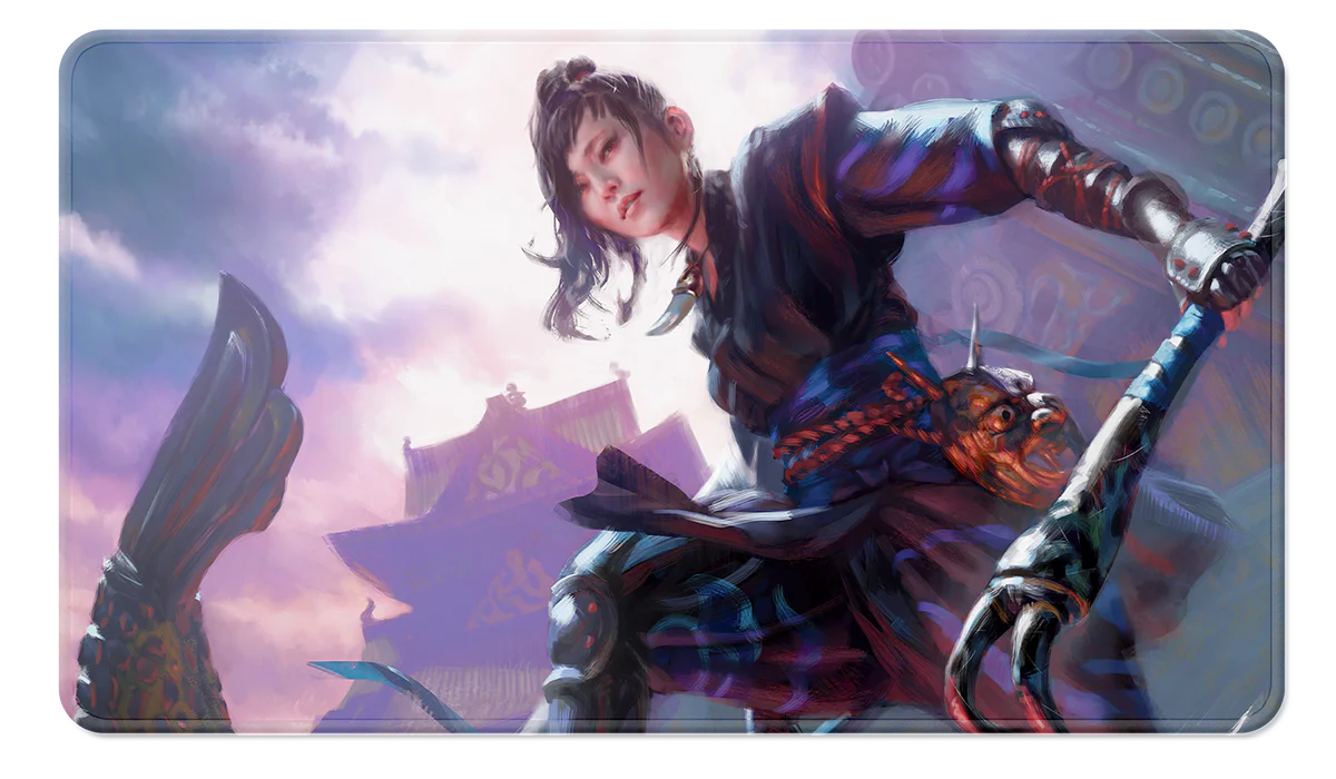 Commander Series Playmat Stitched Yuriko, the Tiger’s Shadow | Silver Goblin