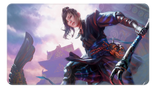 Commander Series Playmat Stitched Yuriko, the Tiger’s Shadow-Silver Goblin