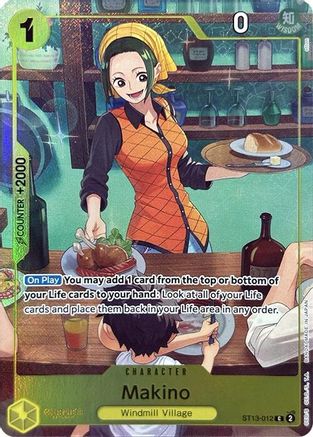 Makino (Premium Card Collection -Best Selection Vol. 3-) (ST13-012) Foil