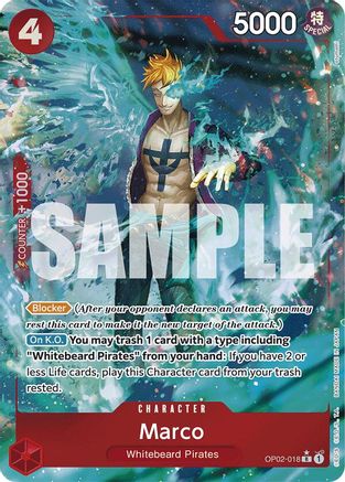 Marco (Full Art) (OP02-018) Foil