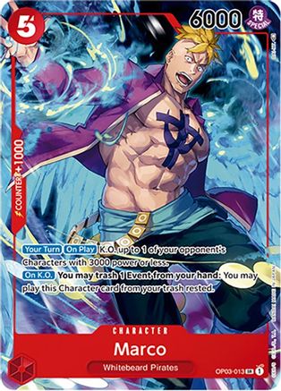 Marco (Japanese 1st Anniversary Set) (OP03-013) Foil