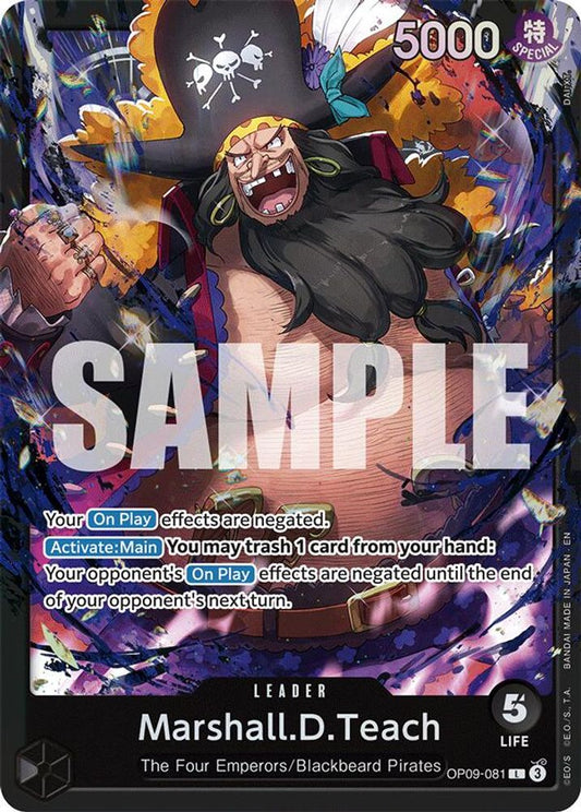 Marshall.D.Teach (OP09-081) (OP09-081) Foil