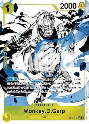 Monkey.D.Garp (Parallel) (ST13-013) Foil