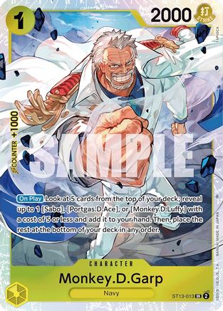 Monkey.D.Garp (ST13-013) Foil