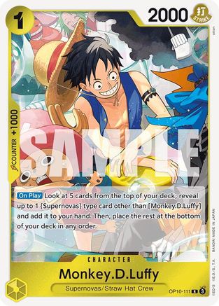 Monkey.D.Luffy (OP10-111) Foil