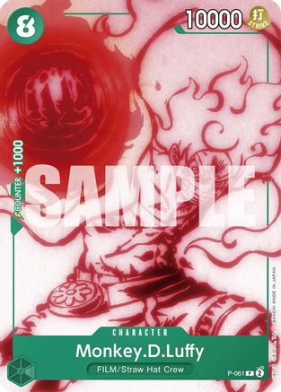 Monkey.D.Luffy (P-061) (Reprint)