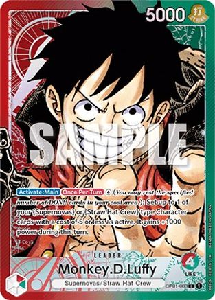 Monkey.D.Luffy (Parallel) (OP01-003) Foil