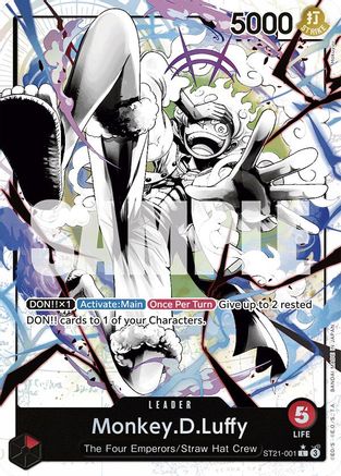 Monkey.D.Luffy (Parallel) (ST21-001) Foil