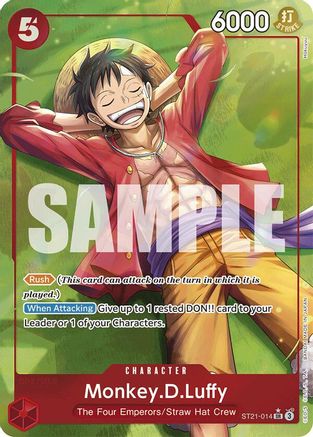 Monkey.D.Luffy (Parallel) (ST21-014) Foil