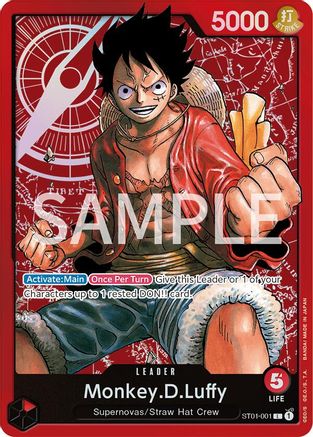 Monkey.D.Luffy (ST01-001) Revision Pack Cards