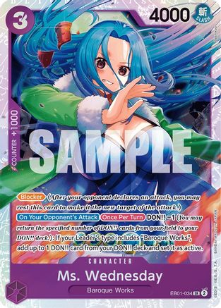 Ms. Wednesday (EB01-034) Foil