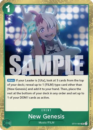 New Genesis (ST11-004) Foil