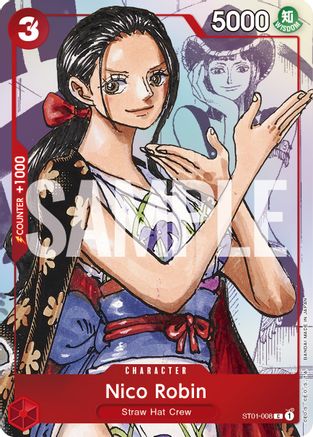 Nico Robin (Premium Card Collection -25th Edition-) (ST01-008) Foil