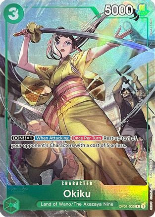 Okiku (Premium Card Collection -BANDAI CARD GAMES Fest. 23-24 Edition-) (OP01-035) Foil
