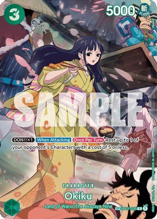 Okiku (SP) (OP01-035) Foil