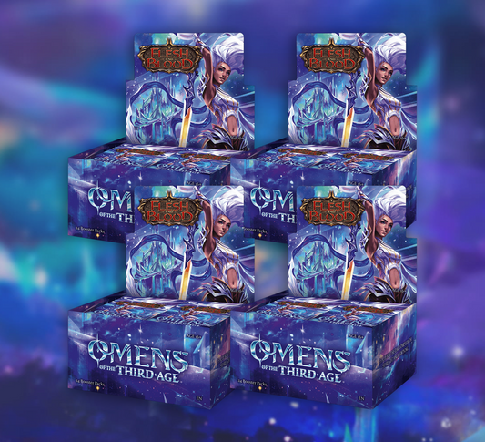 Flesh and Blood: Omens of the Third Age - Booster Case (4 Displays)