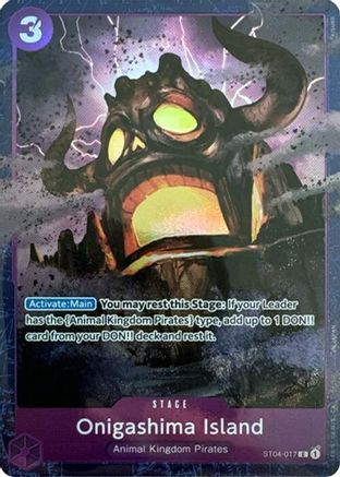 Onigashima Island (Premium Card Collection -Best Selection Vol. 2-) (ST04-017) Foil