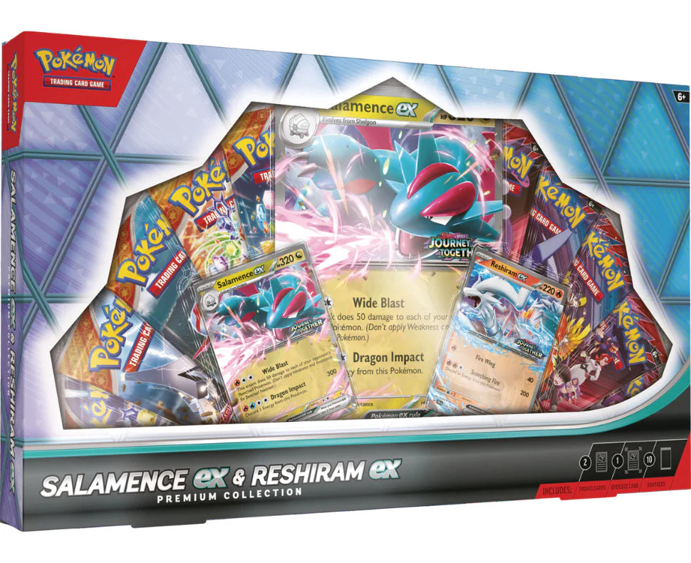 Pokémon TCG: Salamence ex & Reshiram ex Premium Collection