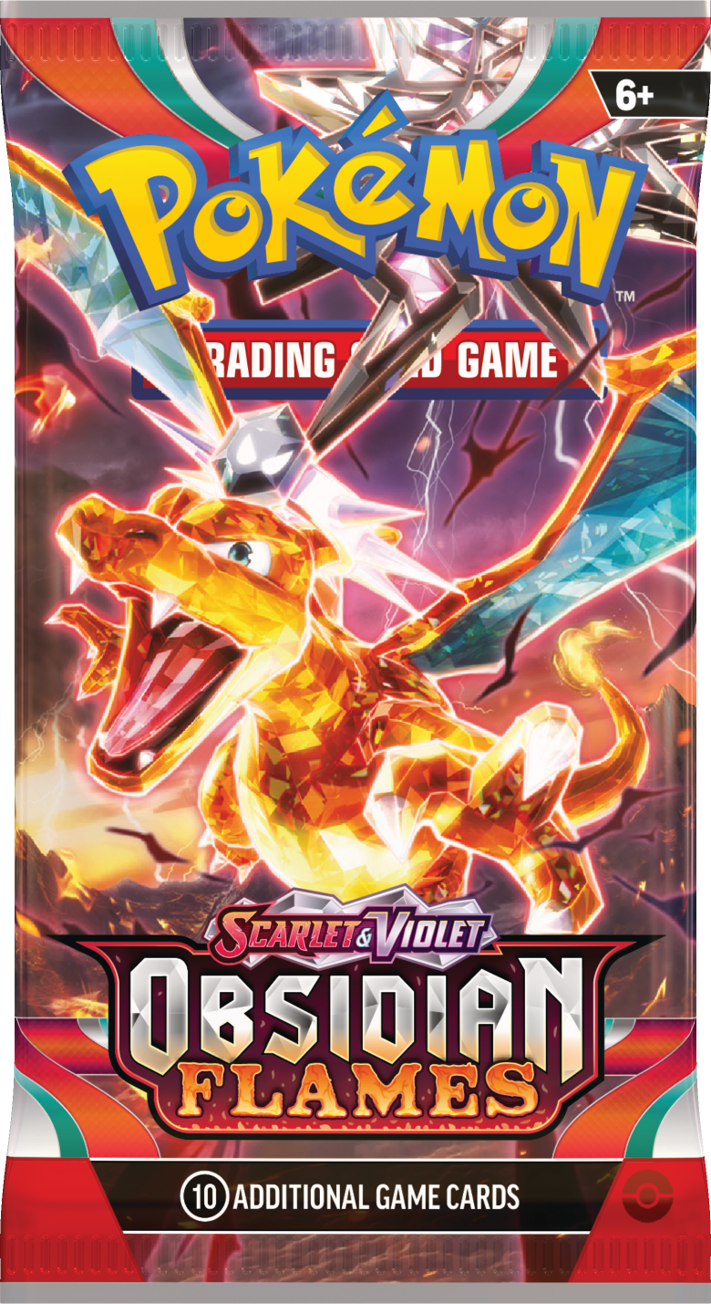 Pokémon TCG: Scarlet & Violet - Obsidian Flames Booster Pack | Silver Goblin