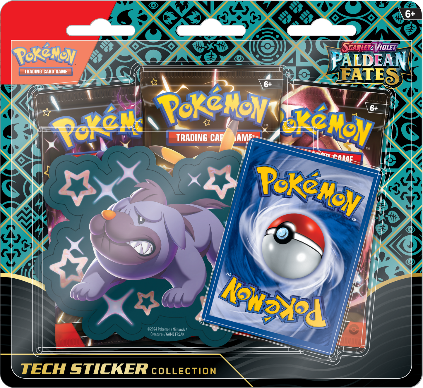 Pokémon TCG: Scarlet & Violet - Paldean Fates Tech Sticker Collection