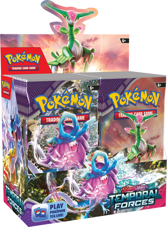 Pokémon TCG: Scarlet & Violet - Temporal Forces Booster Box