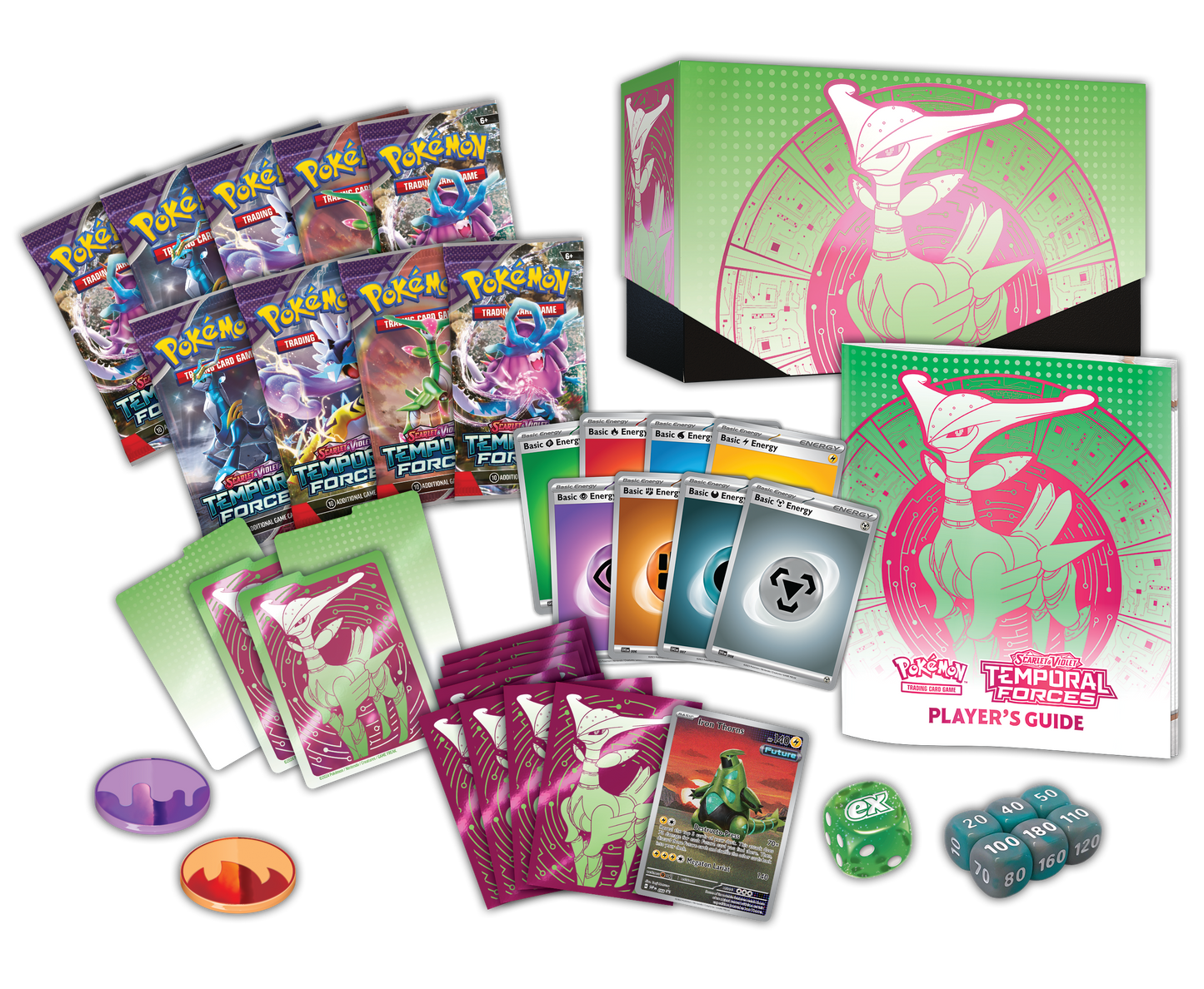 Pokémon TCG: Scarlet & Violet - Temporal Forces Elite Trainer Box