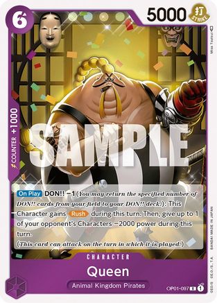 Queen (OP01-097) Foil