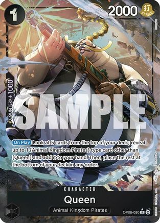 Queen (Parallel) (OP08-080) Foil