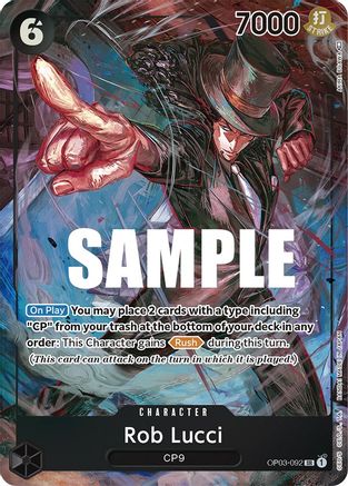 Rob Lucci (Alternate Art) (OP03-092) Foil