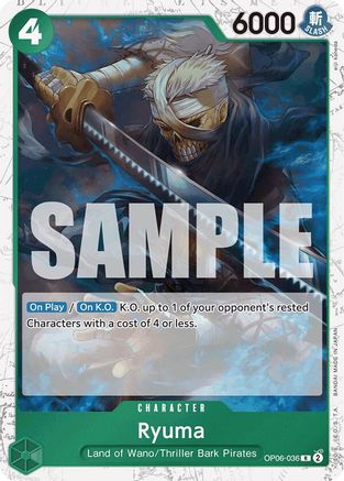 Ryuma (Jolly Roger Foil) (OP06-036) Foil