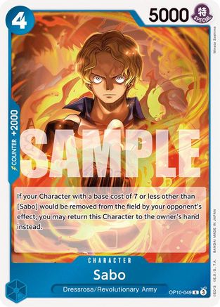 Sabo (OP10-049) Foil