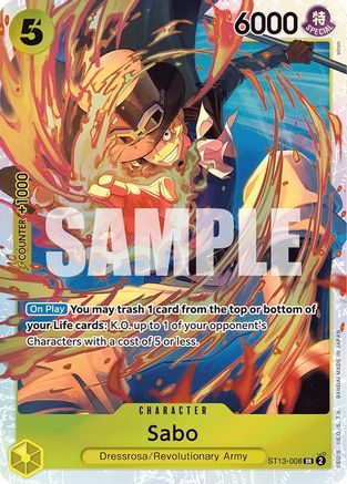 Sabo (ST13-008) Foil