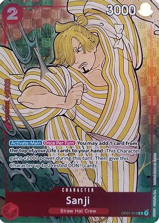 Sanji (English Version 1st Anniversary Set) (OP01-013) Foil