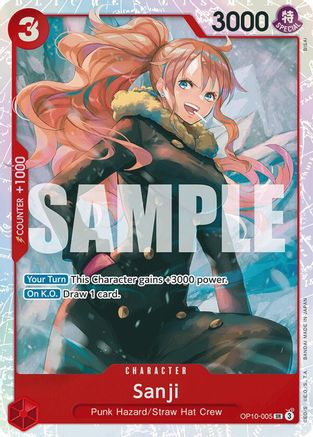 Sanji (OP10-005) Foil