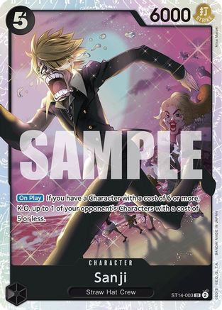 Sanji (ST14-003) Foil