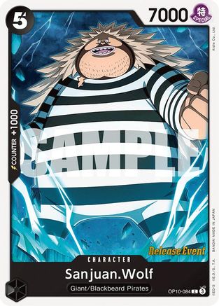 Sanjuan.Wolf (OP10-084) Release Event Cards