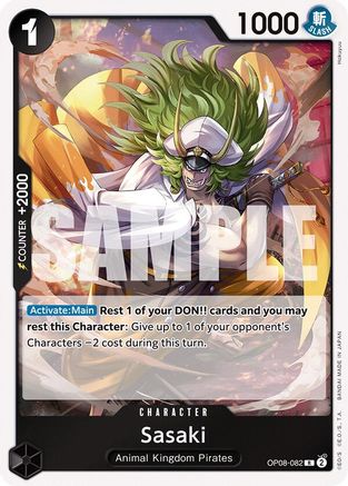 Sasaki (OP08-082) Foil