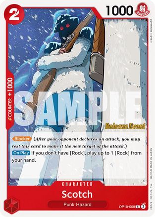 Scotch (OP10-008) Release Event Cards