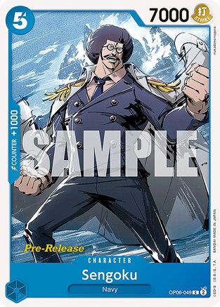 Sengoku (OP06-049) Pre-Release Cards