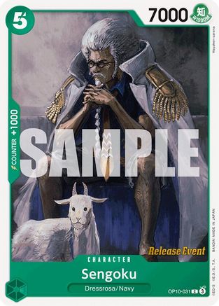 Sengoku (OP10-031) Release Event Cards