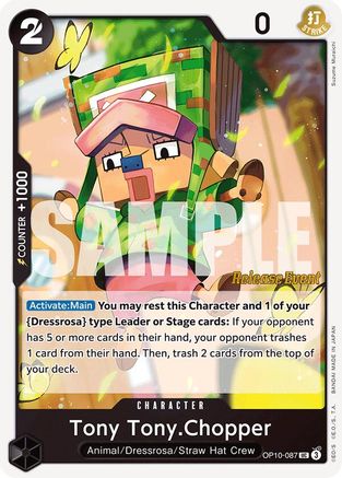 Tony Tony.Chopper (OP10-087) Release Event Cards