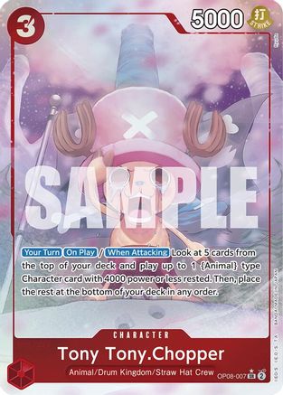 Tony Tony.Chopper (Parallel) (OP08-007) Foil